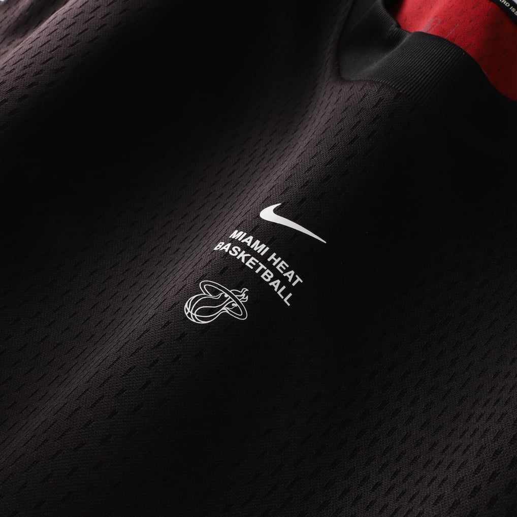 Men's Miami Heat Nike Black 2026/27 Standard Issue Pre-Game Performance ...
