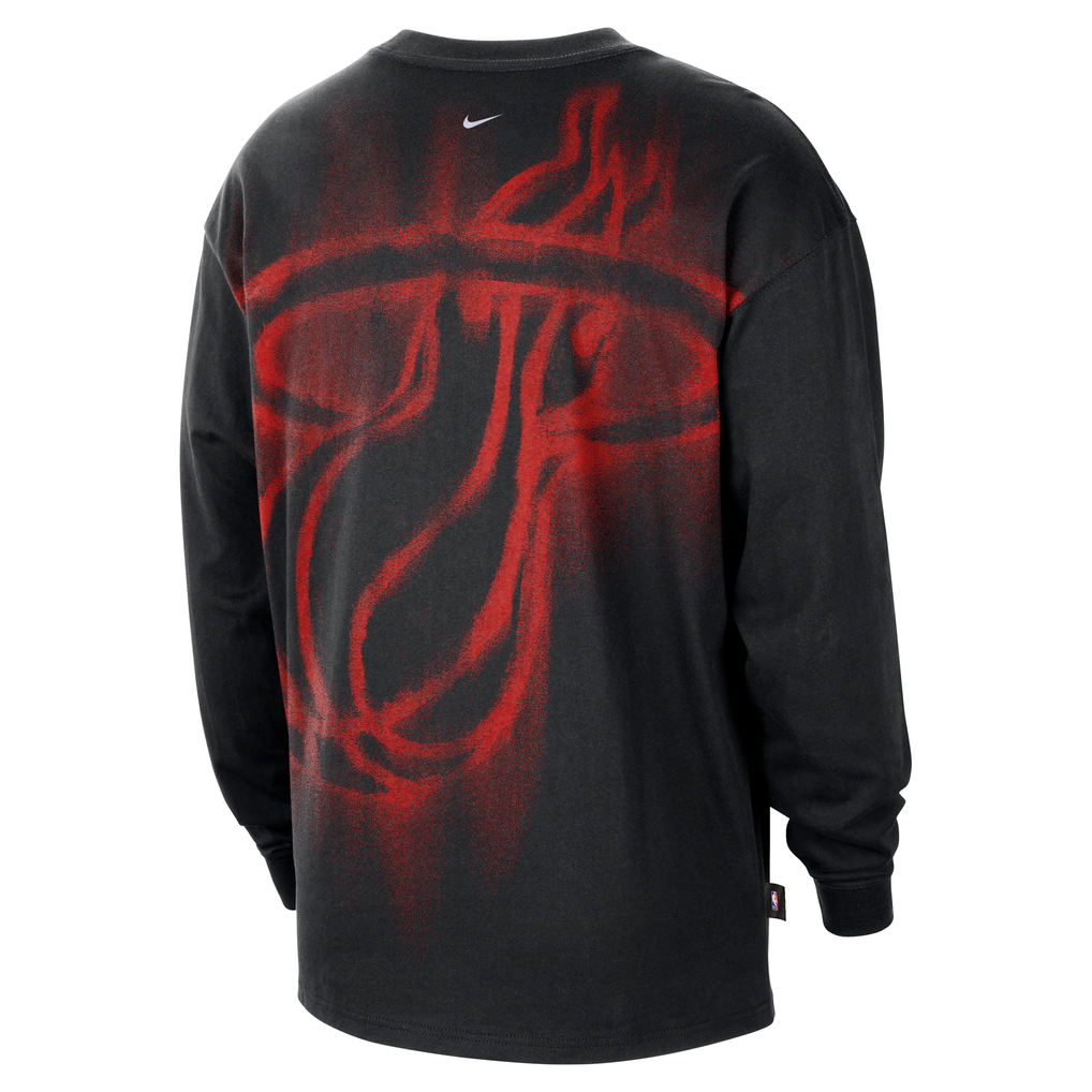Men's Miami Heat Nike Black 2026/27 Standard Issue Pre-Game Performance ...