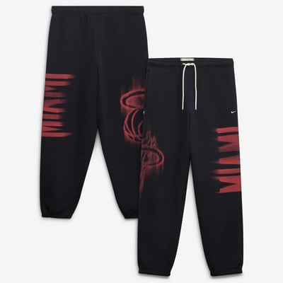 Miami Heat Nike 2026/27 Standard Issue Team Fleece Pants - Black