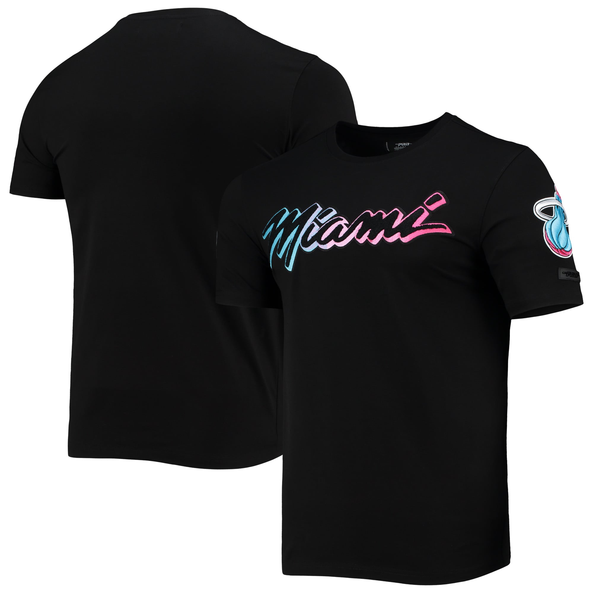 Miami Heat Pro Standard Chenille T-Shirt - Black
