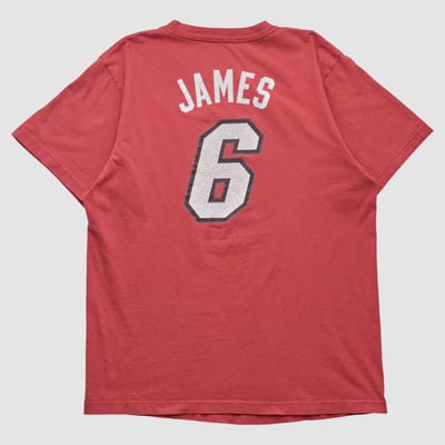 Miami Heat Adidas 2010s T-shirt - Red - M by Fanatics Real Vintage