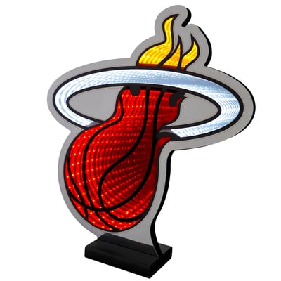 Miami Heat LED Infinity Logo Light