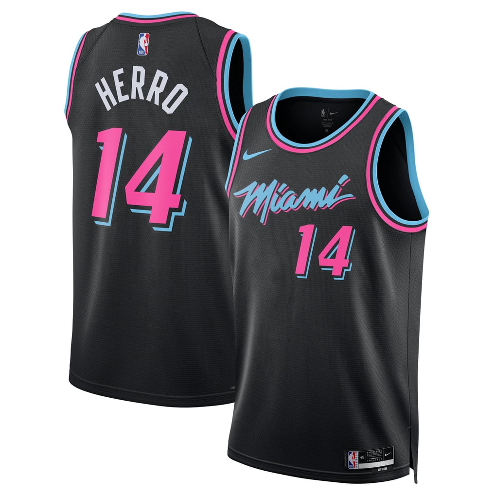 Unisex Miami Heat Tyler Herro Nike Black 2025/26 Swingman Jersey - City ...