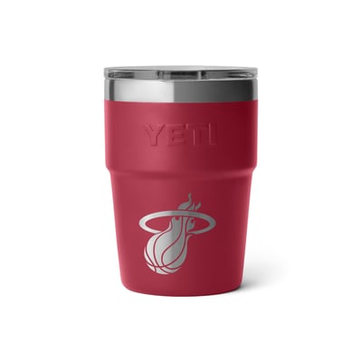 Miami Heat YETI 16oz. Rambler Stackable Cup with MagSlider Lid