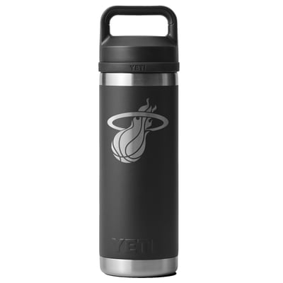 Miami Heat YETI 18oz. Rambler Chug Water Bottle