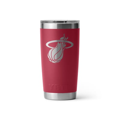 Miami Heat YETI 20oz. Rambler Tumbler with MagSlider Lid