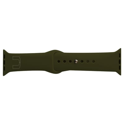 Miami Hurricanes 38-40mm Color Apple Watch Wrist Band - Green