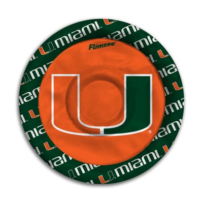 Miami Hurricanes IDNA Flimzee Bean Bag Flying Disc