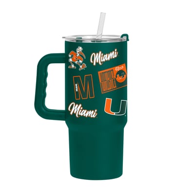 Miami Hurricanes Logo Brands 24oz. Dreamweave Tumbler