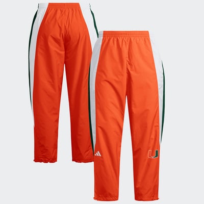Miami Hurricanes adidas It's Back Track Pants - Orange
