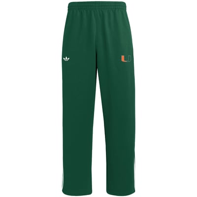  Miami Hurricanes adidas Originals OG Pants - Green