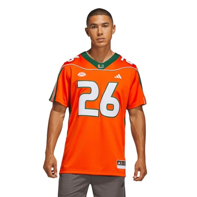 Sean Taylor Miami Hurricanes adidas Home It's Back Premier Jersey - Orange