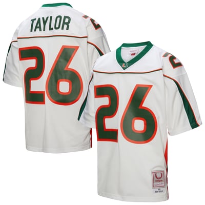 Sean Taylor Miami Hurricanes Mitchell & Ness 2001 Legacy Jersey - White