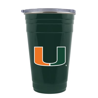 Miami Hurricanes 22oz. Double Play Tailgater Tumbler
