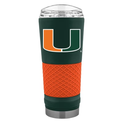 Miami Hurricanes 24oz. Double Play Draft Tumbler
