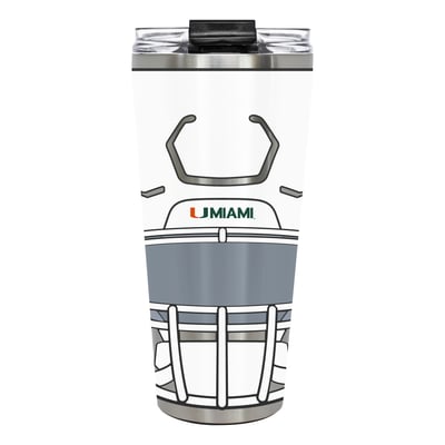Miami Hurricanes 32oz. Helmet Big Slim Tumbler
