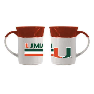 Miami Hurricanes The Memory Company 15oz. Ceramic Speckled Mug