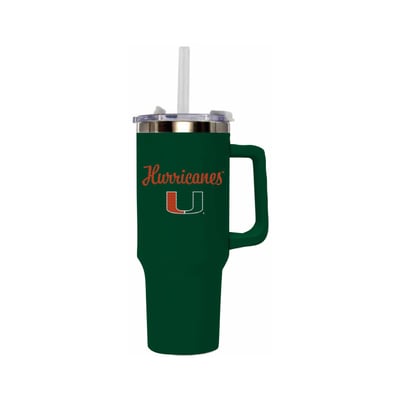 Miami Hurricanes The Memory Company 40oz. Sport Bling Tumbler