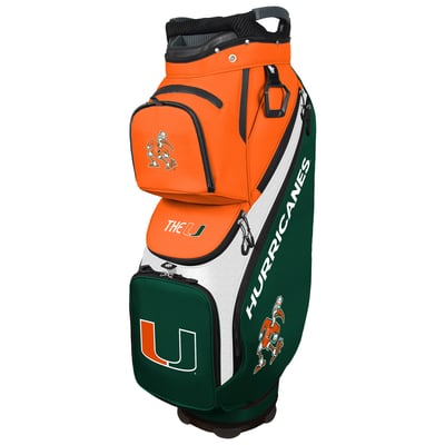 Miami Hurricanes WinCraft Clubhouse Cooler Cart Golf Bag