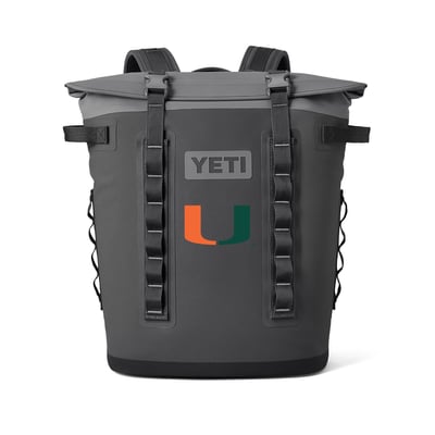 Miami Hurricanes YETI Hopper M20 Soft Cooler Backpack