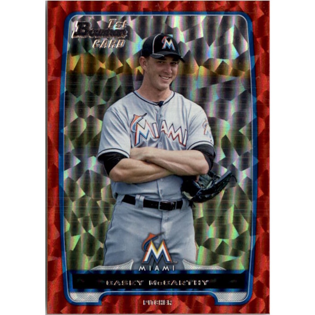 2012 Bowman Draft Draft Picks Red Ice #BDPP149 Casey McCarthy