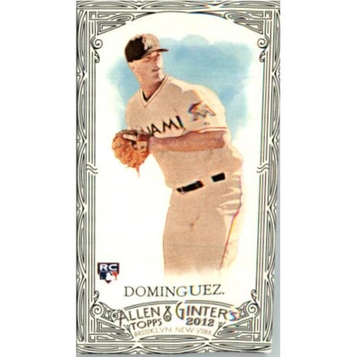 2012 Topps Allen and Ginter Mini Black #344 Matt Dominguez