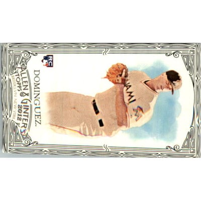 2012 Topps Allen and Ginter Mini Black #344 Matt Dominguez