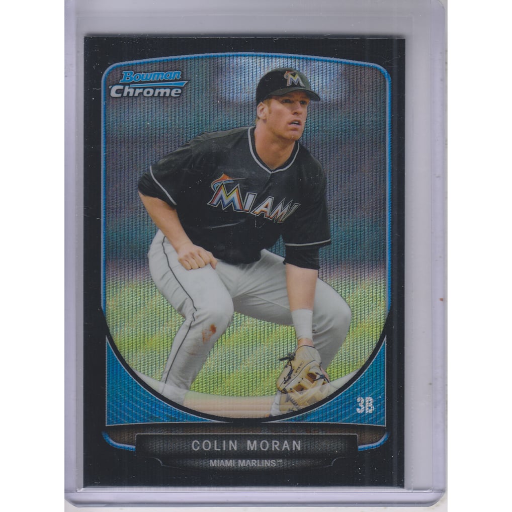2013 Bowman Chrome Draft Draft Picks Black Wave Refractors #BDPP20 Colin Moran