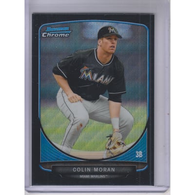 2013 Bowman Chrome Draft Draft Picks Black Wave Refractors #BDPP20 Colin Moran
