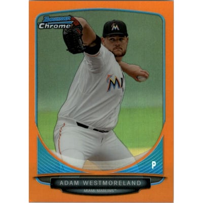 2013 Bowman Chrome Draft Draft Picks Orange Refractors #BDPP122 Adam Westmoreland