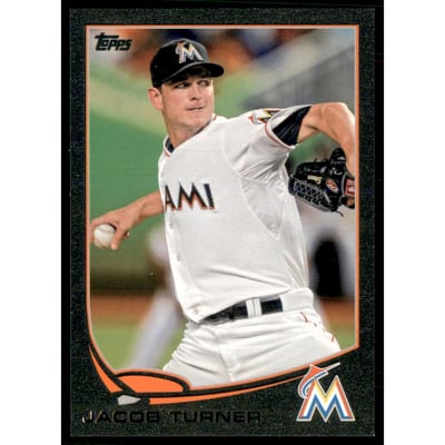 2013 Topps Black #447 Jacob Turner