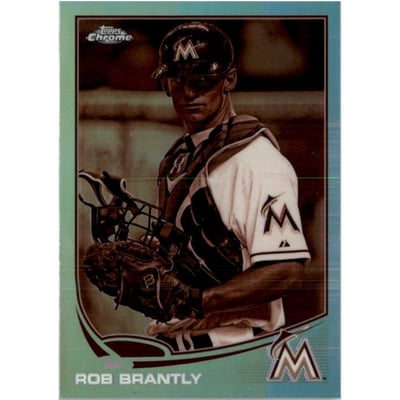 2013 Topps Chrome Sepia Refractors #27 Rob Brantly
