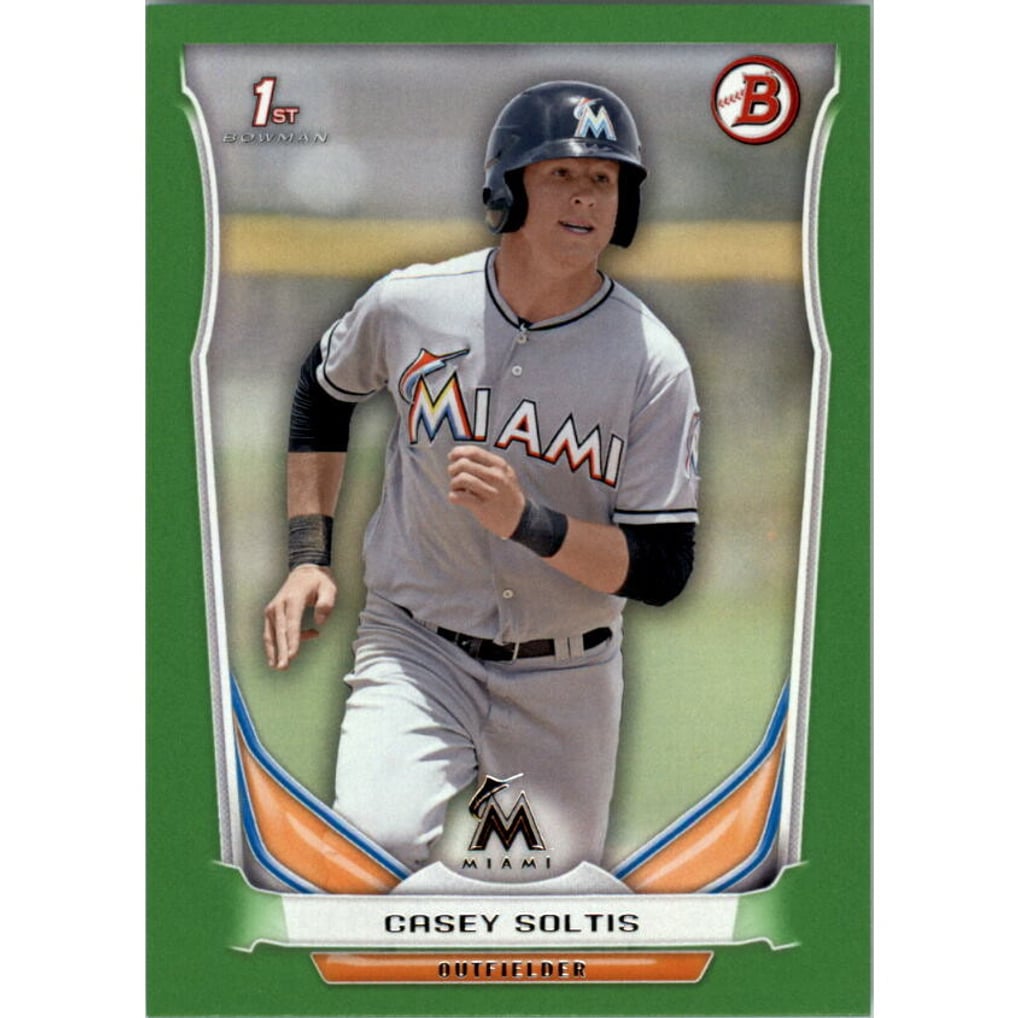 2014 Bowman Draft Green #DP110 Casey Soltis