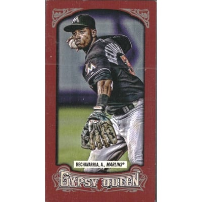 2014 Topps Gypsy Queen Mini Red #17 Adeiny Hechavarria