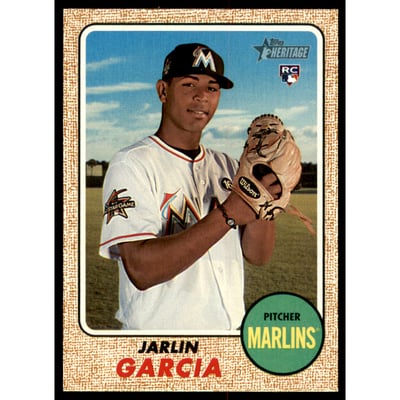 2017 Topps Heritage #642B Jose De Leon Action SP