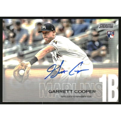 2018 Stadium Club Autographs #SCAGC Garrett Cooper