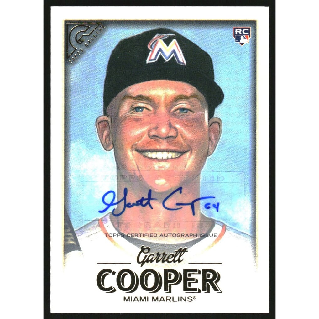 2018 Topps Gallery Autographs #21 Garrett Cooper