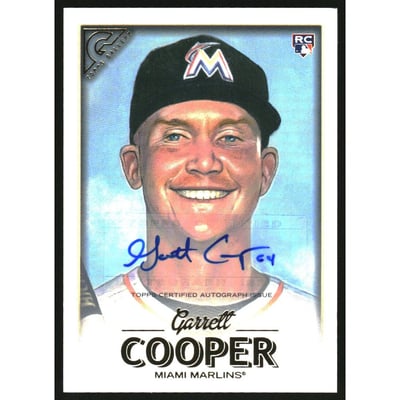 2018 Topps Gallery Autographs #21 Garrett Cooper