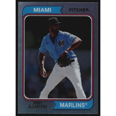 2020 Topps Archives Mega Box Foil #179 Sandy Alcantara
