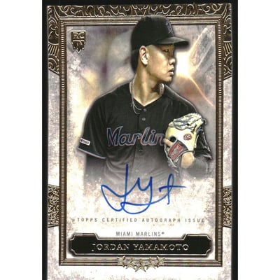 2020 Topps Five Star Autographs #FSAJY Jordan Yamamoto RC