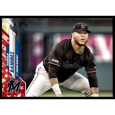 2020 Topps Independence Day #528 Harold Ramirez