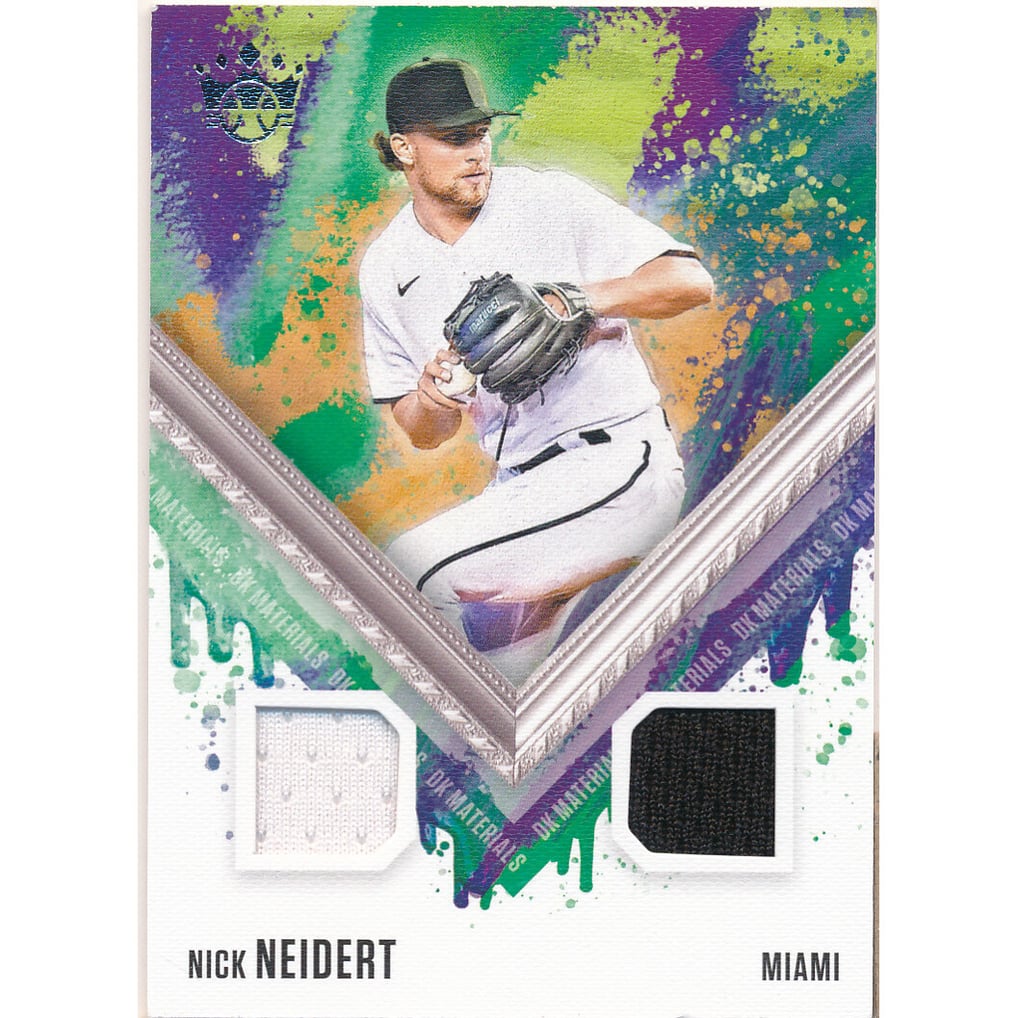 2021 Diamond Kings DK Materials #14 Nick Neidert