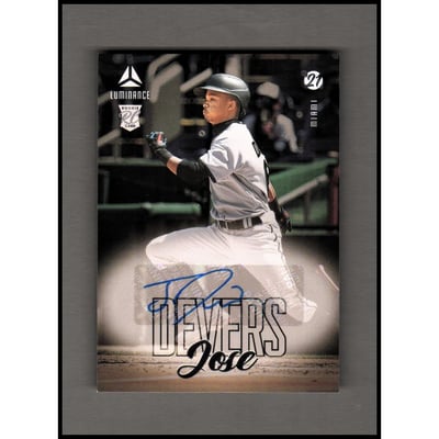 2021 Panini Luminance Autographs #2 Jose Devers