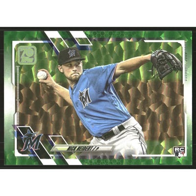 2021 Topps Green Foil #324 Nick Neidert