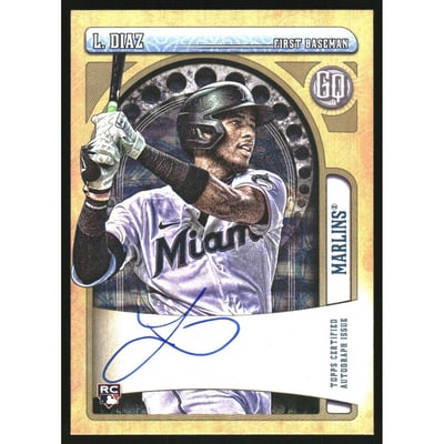 2021 Topps Gypsy Queen Autographs #GQALD Lewin Diaz