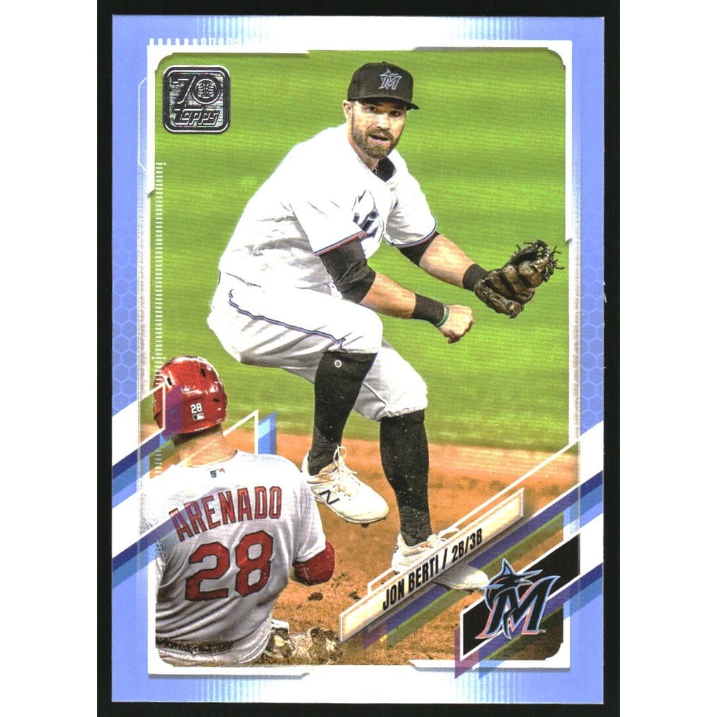 2021 Topps Update Father's Day Blue #US131 Jon Berti