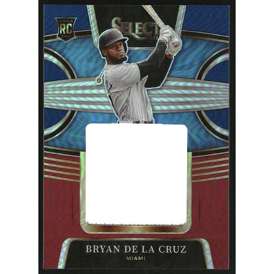 2022 Select Rookie Jumbo Swatch Tri-Color #41 Bryan De La Cruz