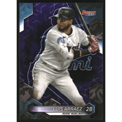 2023 Bowman's Best Purple Refractors #17 Luis Arraez