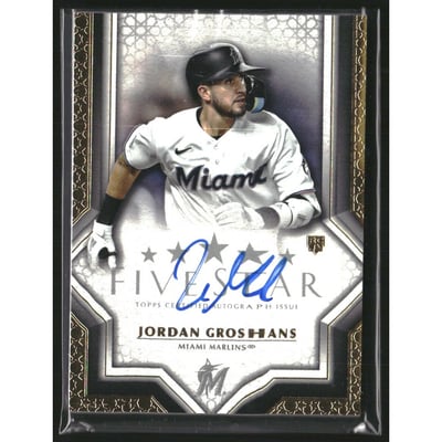 2023 Topps Five Star Autographs #FSAJG Jordan Groshans RC
