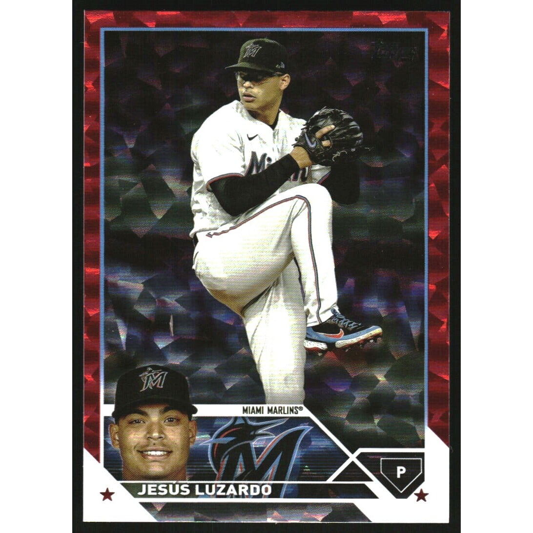 2023 Topps Red Foil #563 Jesus Luzardo